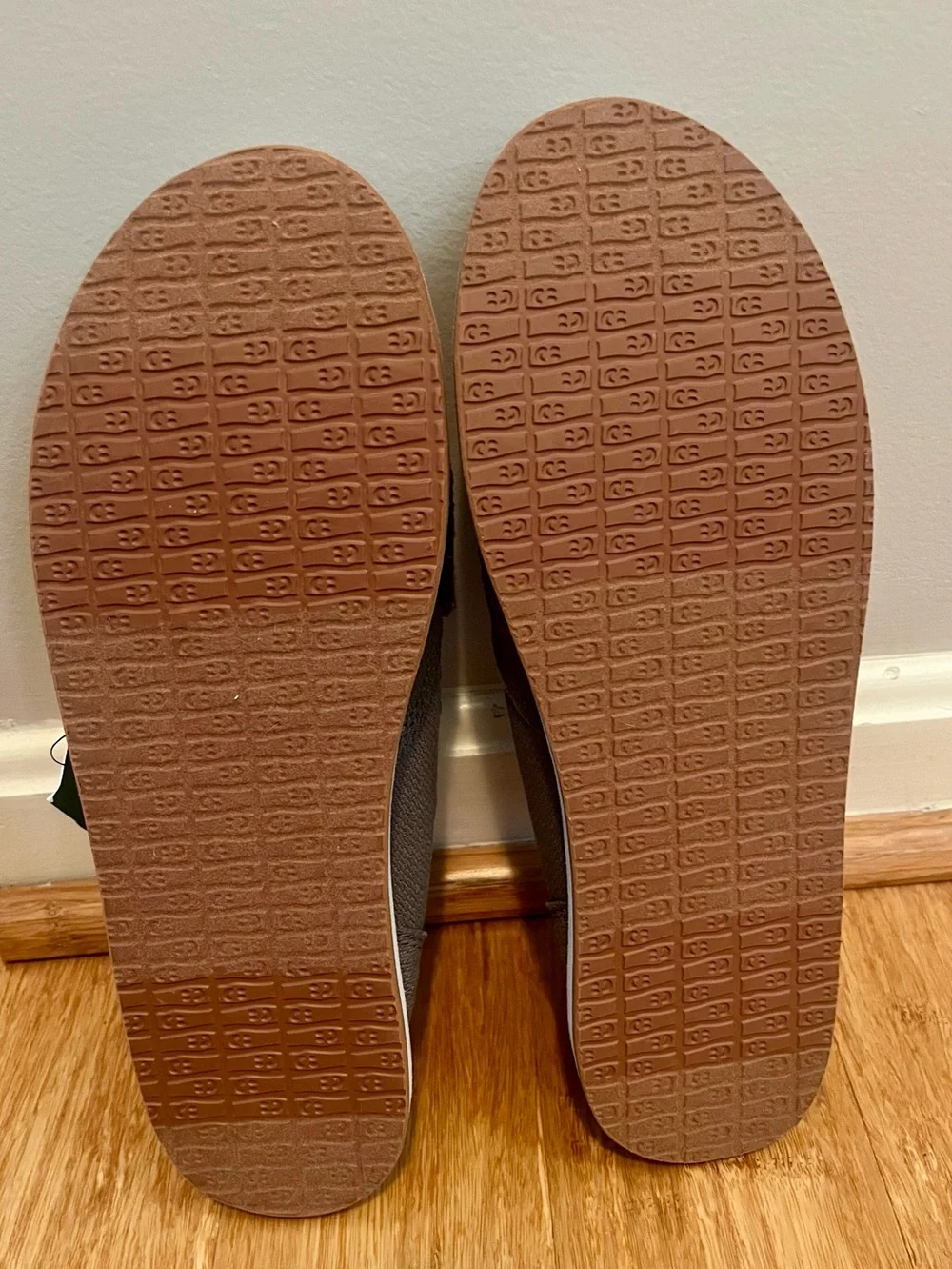 Brand new Sanuk Charcoal Canvas Slip-On Sneakers